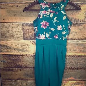 Paper Doll floral and green jumper (NWT)